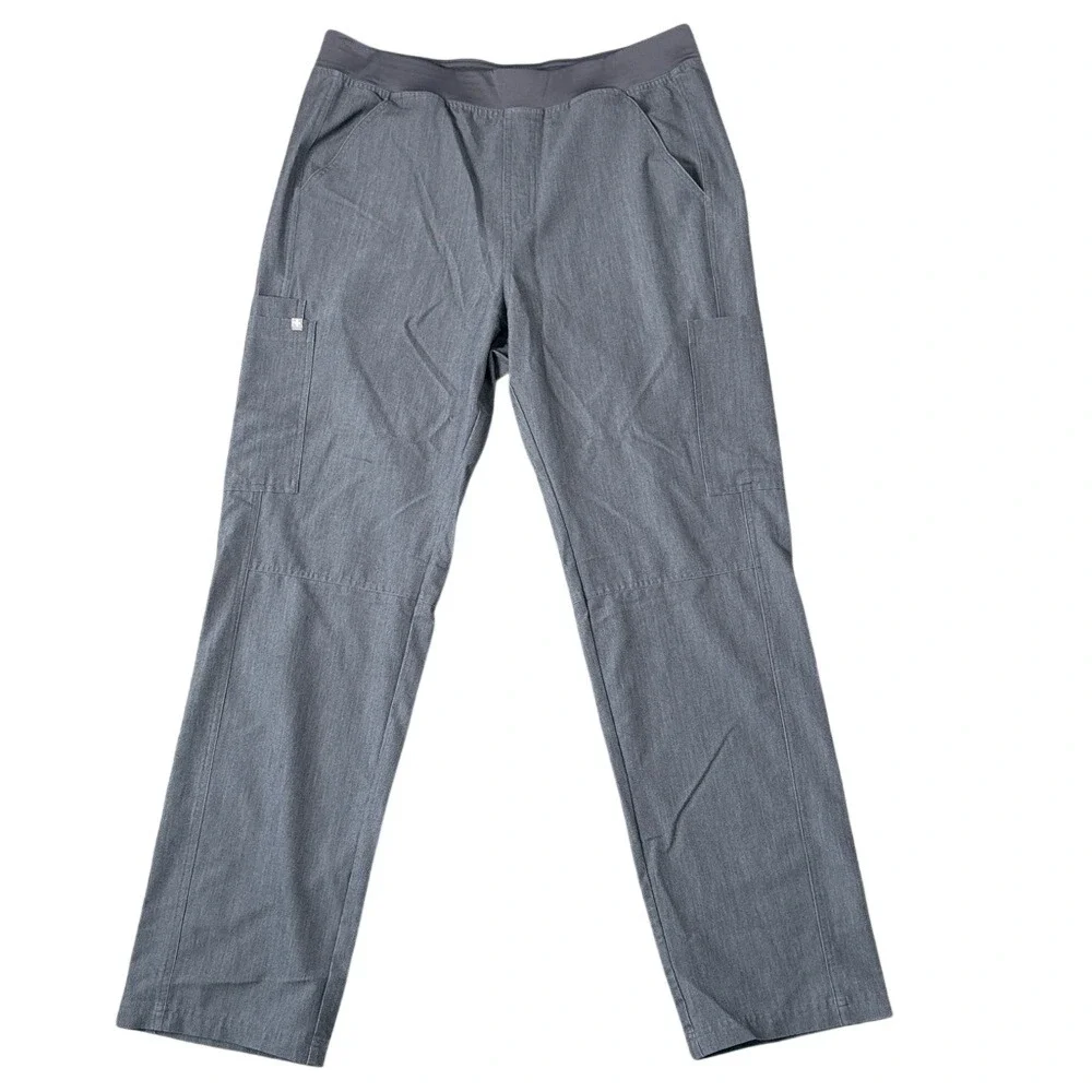 FIGS Axim Scrub Pants Graphite Gray Men's XL 32